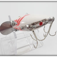 Heddon White W/Red Gills Reissue 9630 Punkinseed 2nd In Box