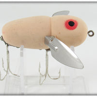 Heddon Bone Pink Eyes Crazy Crawler Lure 