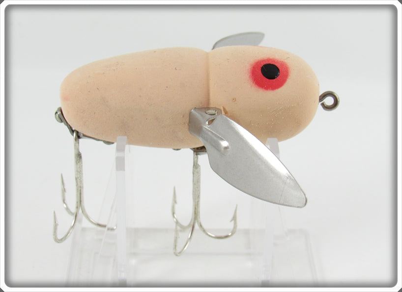 Heddon Bone Pink Eyes Crazy Crawler Lure 