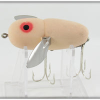 Heddon Bone Pink Eyes Crazy Crawler
