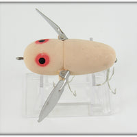 Heddon Bone Pink Eyes Crazy Crawler