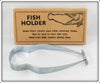 Vintage Steel Fish Holder In Box 