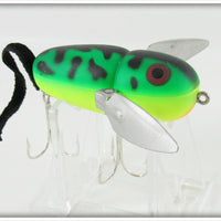 Heddon Flourescent Green Crawdad Crazy Crawler Mouse Lure 