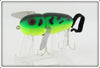 Heddon Fluorescent Green Crawdad Crazy Crawler Mouse