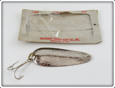 National Expert Bait Co Nickel Nebco Flash Bait In Package