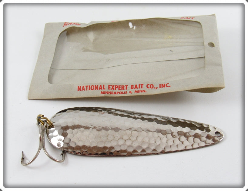 National Expert Bait Co Nickel Nebco Flash Bait In Package 