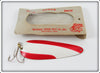 National Expert Bait Co Red & White Nebco Flash Bait In Package
