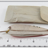 National Expert Bait Co Red & White Nebco Flash Bait In Package