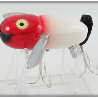 Heddon Red Head White Crazy Crawler Mouse