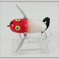 Heddon Red Head White Crazy Crawler Mouse