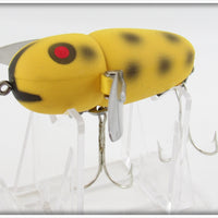 Heddon Yellow Black Spots Crazy Crawler