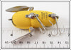 Heddon Yellow Black Spots Crazy Crawler