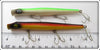 Pencil Plug White Green Back & Rainbow Pair
