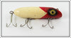 Vintage South Bend Red Arrowhead White Bass Oreno Lure