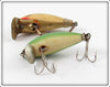 Wright & McGill Frog & Silver Scale Miracle Minnow Pair