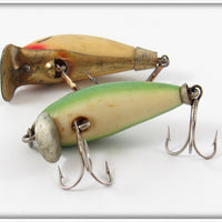Wright & McGill Frog & Silver Scale Miracle Minnow Pair