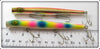 Pencil Plug Gold & Colorful Spotted Pair