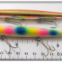 Pencil Plug Gold & Colorful Spotted Pair