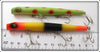 Pencil Plug Green Spotted & Orange, Yellow & Black Pair