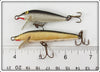 Rapala Gold & Black Minnow Pair With One Box