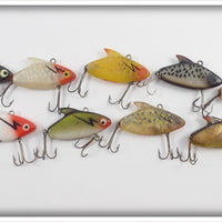 Heddon Super Sonic Beater Lot Of 9 To Fish With