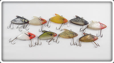 Heddon Super Sonic Beater Lot Of 9 To Fish With