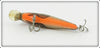 Bomber Bait Co Transparent Orange Belly Minnow