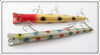 Pencil Plug Silver Spotted & White Spotted Pair