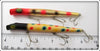 Pencil Plug Colorful Spots & Gold Spotted Pair
