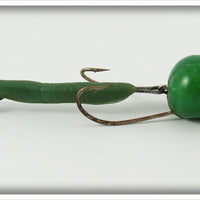 Vintage Barbee Bait Co Green Slo Poke Lure 