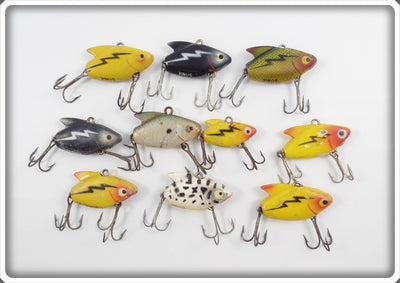 Heddon Sonic Beater Lot Of Ten To Fish With