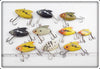 Heddon Sonic Beater Lot Of Ten To Fish With