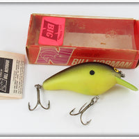 Vintage Bill Norman Chartreuse Big N Lure In Box