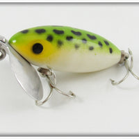 Arbogast Frog Spot Spinning Jitterbug In Box