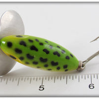 Arbogast Frog Spot Spinning Jitterbug In Box