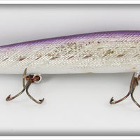 Rebel Purple & Silver Minnow In Box