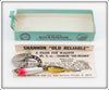 Vintage Shannon Old Reliable Spinner Lure In Box