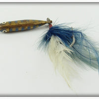 Unknown Possibly Swedish Striped Metal Bait