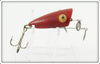 Vintage Winnebago Outdoor Supply Co Red Witch Fire Lure 