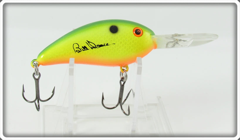 Bill Dance Chartreuse Fat Free Fingerling Lure