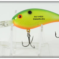 Bill Dance Chartreuse Fat Free Fingerling