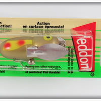 Heddon Gold Yellow Wings Tiny Crazy Crawler Lure On Card