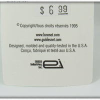 Heddon Gold Yellow Wings Tiny Crazy Crawler On Card