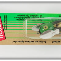 Heddon Green Gold Wings Tiny Crazy Crawler Lure On Card