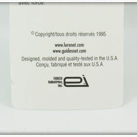 Heddon Green With Light Green Head Tiny Crazy Crawler On Card