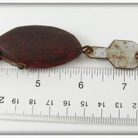 Home Made Folk Art Lure With Metal Tail