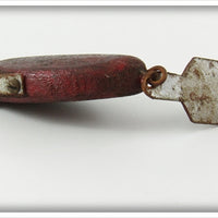 Home Made Folk Art Lure With Metal Tail