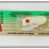 Heddon Luminous Tiny Crazy Crawler Lure On Card