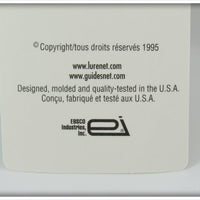 Heddon Pink With Black Head Tiny Crazy Crawler On Card