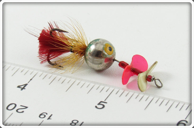 Vintage Airex Wildcat Metal Goof Ball Type Lure